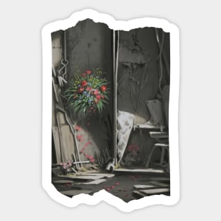 Abandoned Art Studio - Dreamcore Diffusion Sticker